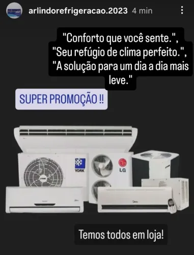 Ar condicionado Novos e seminovos( Ofertas imperdíveis nesse sábado)