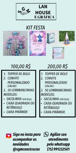 Lembrancinhas personalizadas 