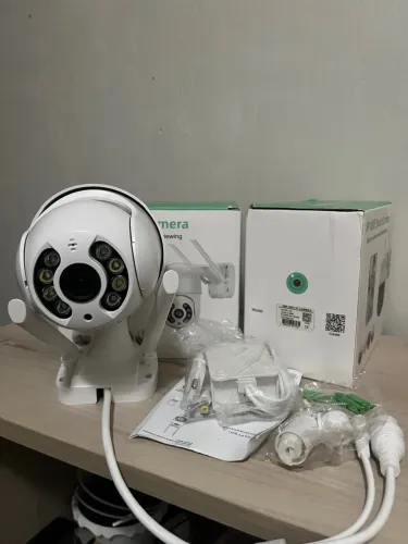 Câmera de segurança HW /app: Icsee/ Prova D'água/ Infravermelho/ Wifi