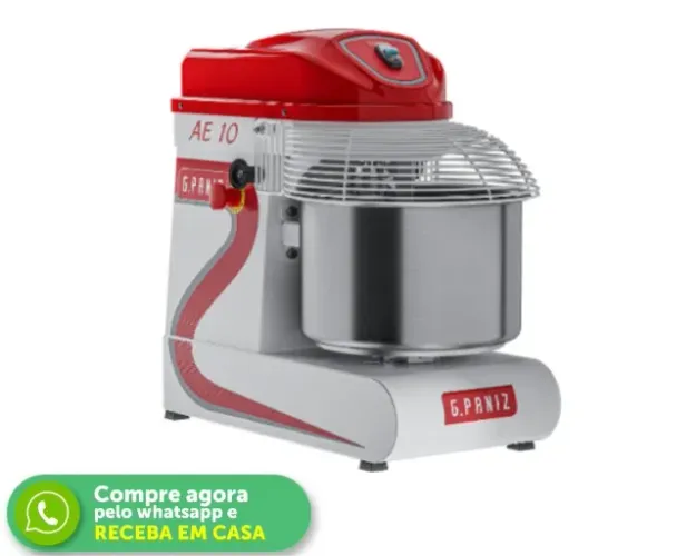 Amassadeira Espiral 10 Kg 1 Velocidade G.Paniz Monofásica 220v