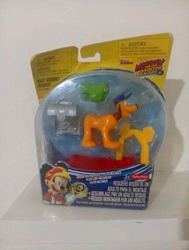 Brinquedo Pluto Mecânico Mickey e os Aventureiros Fisher-Price