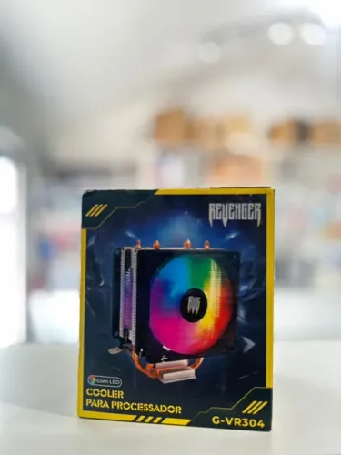 Cpu cooler 2 fans universal rgb