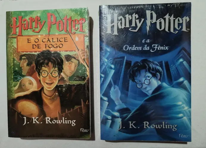 Harry Potter - O Cálice de Fogo e A Ordem da Fênix (Lacrados)