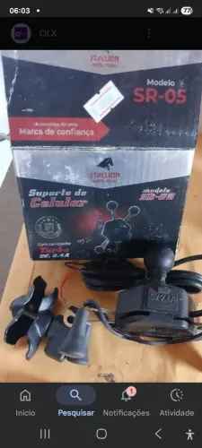 Suporte de celular moto