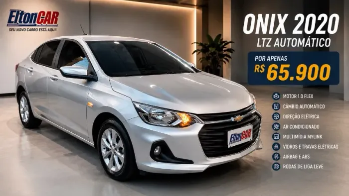 Chevrolet Onix Plus LTZ 1.0 12V TB Flex Aut. 4P 2020