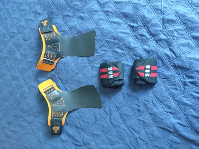 Grip Crossfit Skyhill + protetor de pulso NOG