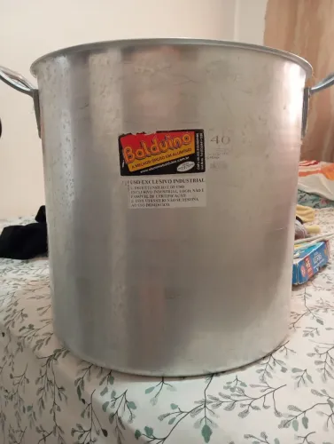 Caldeirão de alumínio 50litro
