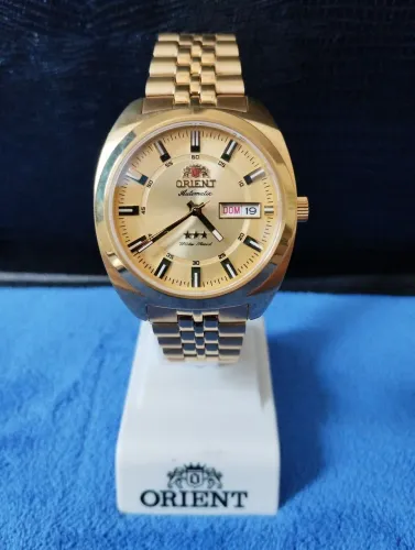 Orient heritage automático luxo dourado 2026
