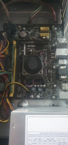 CPU com Placa Asus AM1M - completo