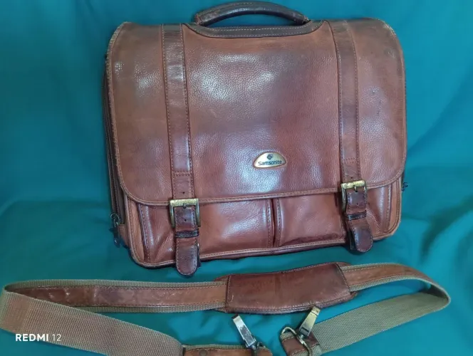 Maleta executiva samsonite couro legítimo