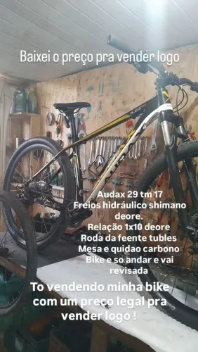 Bike profissional peças novas