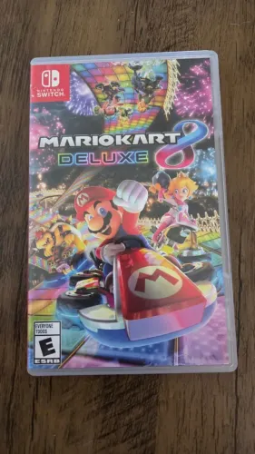 Mario Kart 8 Deluxe Nintendo Switch Mídia Física Completo