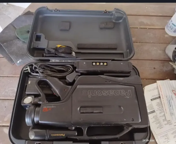 Filmadora VHS Panasonic antiga