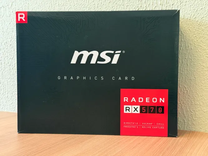 Placa de vídeo MSI RX570 8gb 