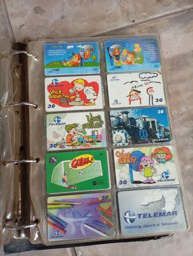 Vendo coleção de cartão ?