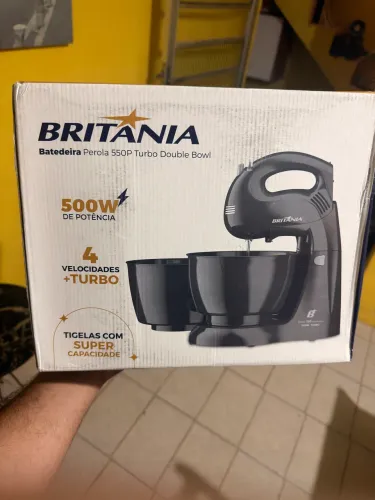 BATEDEIRA BRITÂNIA PÉROLA 550P DOUBLE BOW NOVA LACRADA