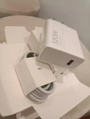 Carregador Turbo Xiaomi 120W Original HyperCharge Carregamento Rápido