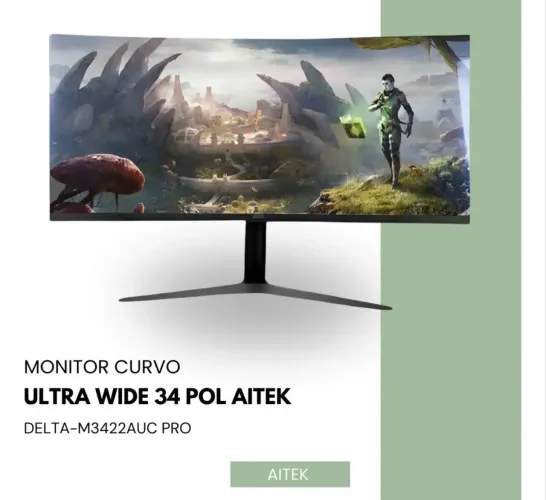 Monitor Curvo UltraWide 34 polegadas