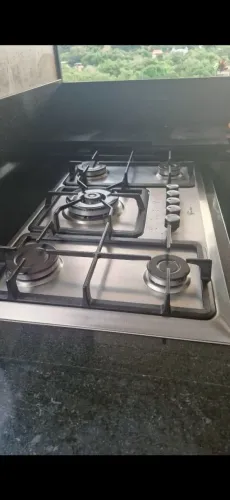 Fogão Coocktop Fischer 5 bocas Aço inox com frete para o brasil