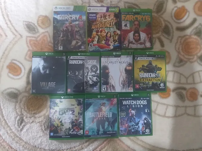 Lote de jogos xbox