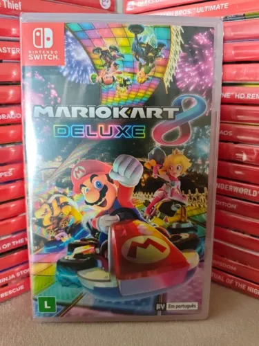 Jogo Nintendo Switch Mario Kart 8 Deluxe PtBr