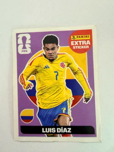 Figurinha Legend Luís Díaz (Roxa)