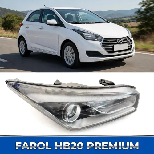 FAROL HB20 HYUNDAI PREMIUM DIREITO 2013 a 2019