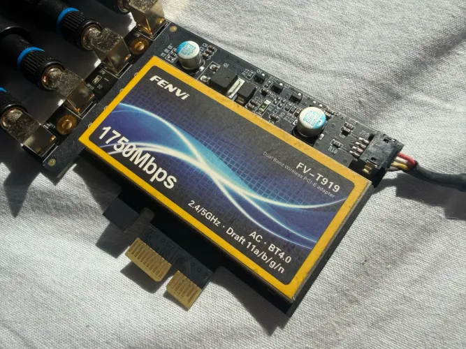 Placa Wi-Fi + Bluetooth - Fenvi FV-T919 BCM94360CD - Hackintosh