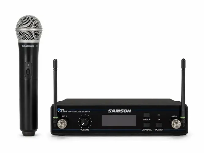 Microfone sem fio Samson CR99 com receptor