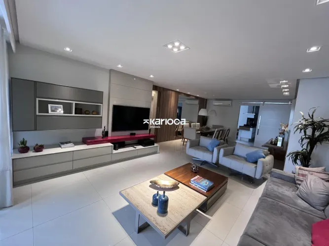 Apartamento Majestic 166m² - 4 Quartos - 3 Vagas - Cidade Jardim/Barra Olímpica - PORTEIRA