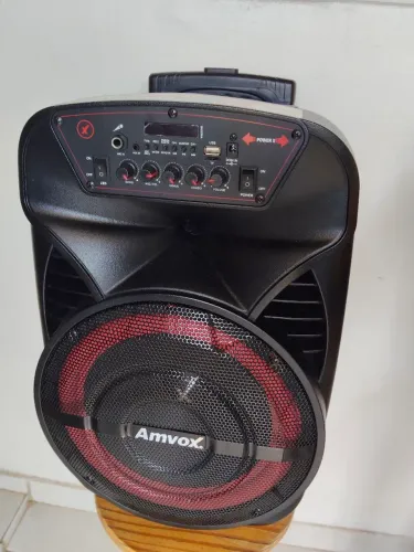 Caixa De Som Amplificada Bluetooth Aca 380 Viper 380w Amvox Preto, em Recife -PE.
