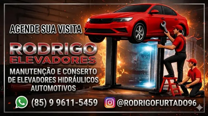 Manutenção e conserto de elevadores Hidráulicos automotivos 