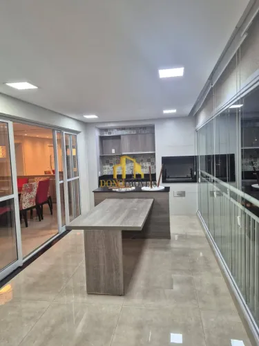 Locação apto 155 m² 3 suítes vista livre mobiliado Domo Life Centro- SBC