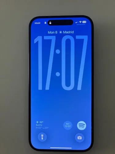 iPhone 15 Pro 256gb Titânio Azul - Oportunidade (Ler Descrição)