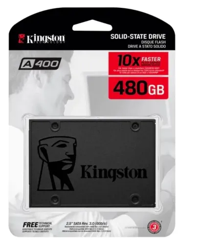 Ssd Kingston 480gb lacrado 10X mais rápido