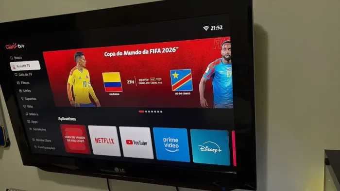 TV LG LED 32 Polegadas - Funcionando (sem controle)