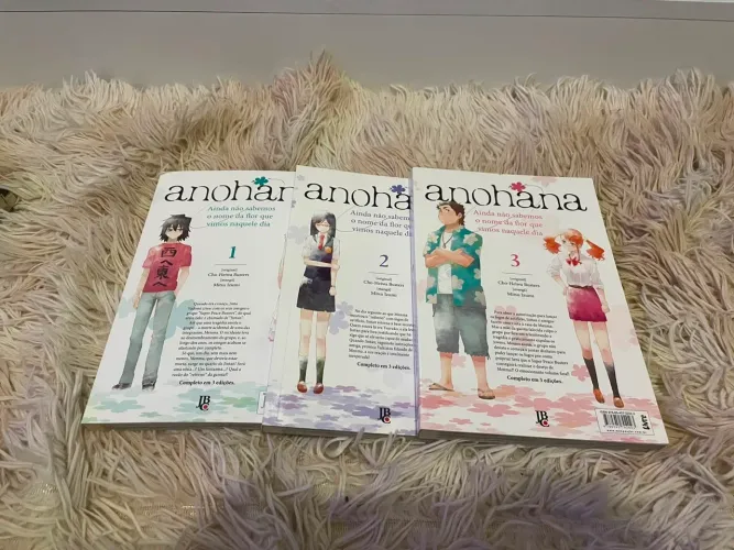 DESAPEGO! Coleção de mangás AnoHana - Completa