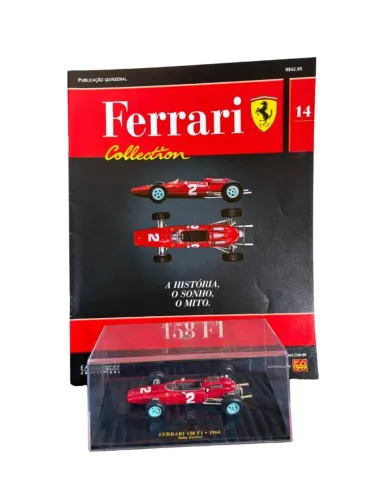 Miniatura 158 F1 Ferrari Collection 1:43 + Revista edição 14