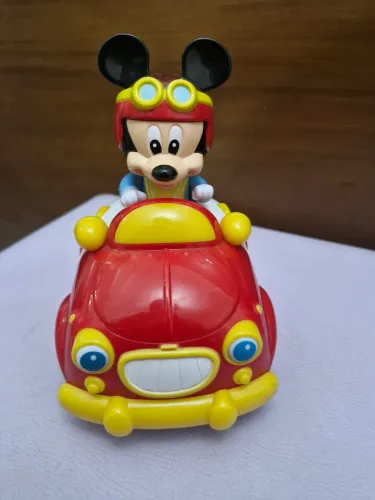 Miniatura- carrinho Mickey mouse- leia descrição 