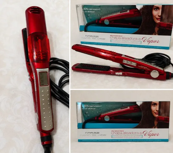 Chapinha Conair Nano Silver a Vapor - Excelente Estado