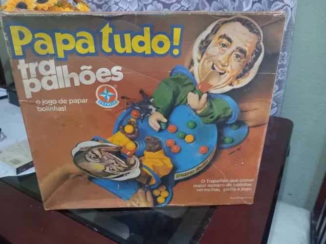 Raro Papa tudo Os Trapalhões Estrela antigo