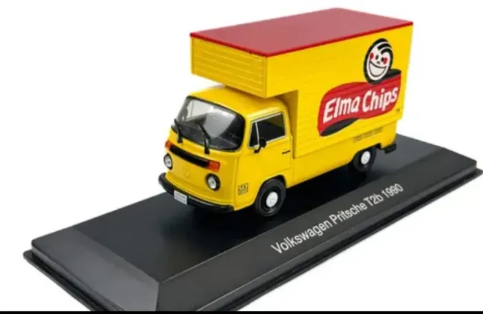 Miniatura Volkswagen Pritsche T2b 1990 Elma Chips - Colecionável