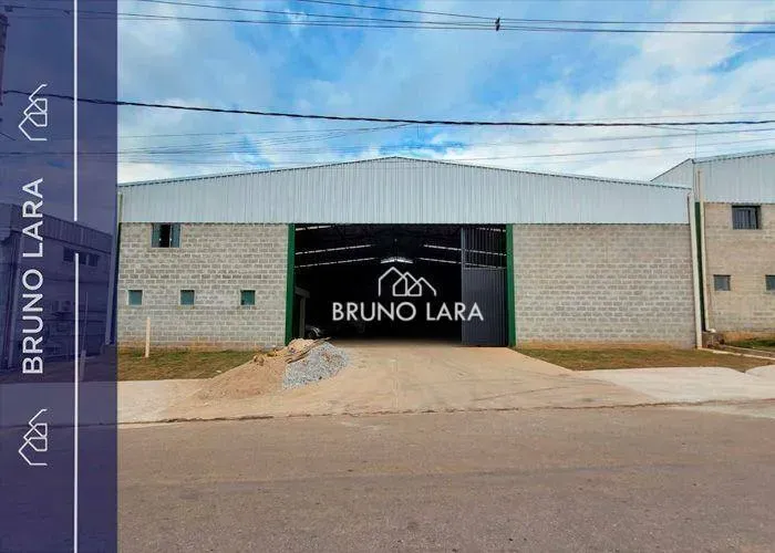Galpão disponível para locação no Condomínio Valle dos Igarapés - Igarapé/MG.