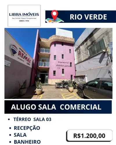 IMOBILIÁRIA LIBRA IMÓVEIS ALUGA SALA COMERCIAL
