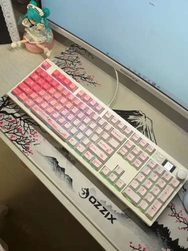 Teclado mecânico epomaker qk108