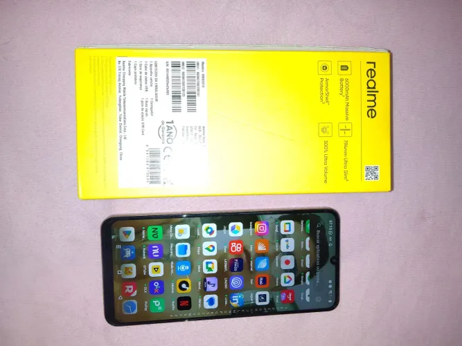 Realme not 70 na caixa *