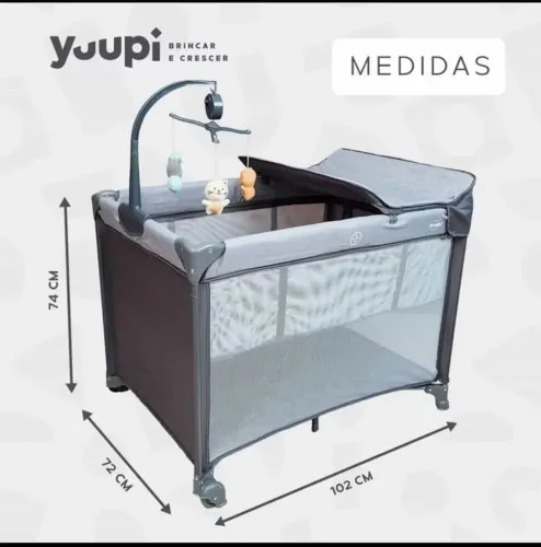 Chiqueirinho com trocador portátil