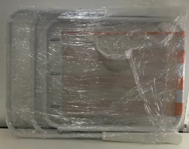 Kit 3 Cadeiras de Praia Alta Dobrável com 3 Molas Reforçadas até 110 Kg - laranja