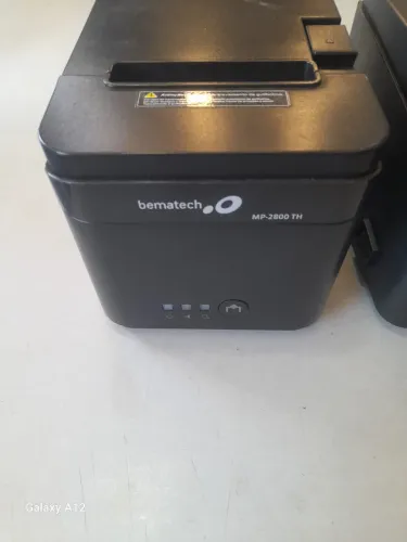 Lote de 20 impressoras térmicas bematech mp 2800 th sem fonte sem teste