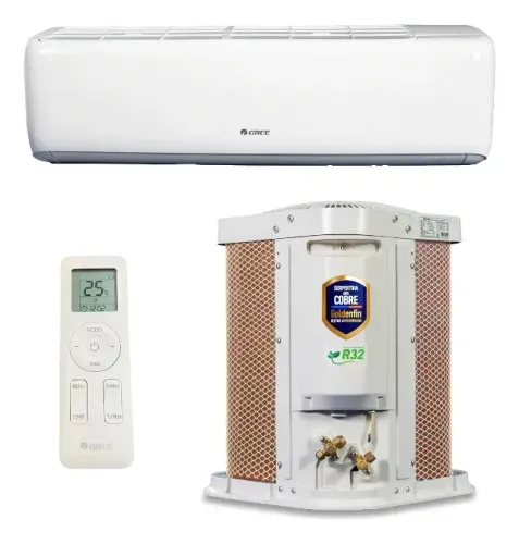 Ar Condicionado Split Inverter 18000 BTUs Gree G-Top Frio/Quente Wi-Fi 220V